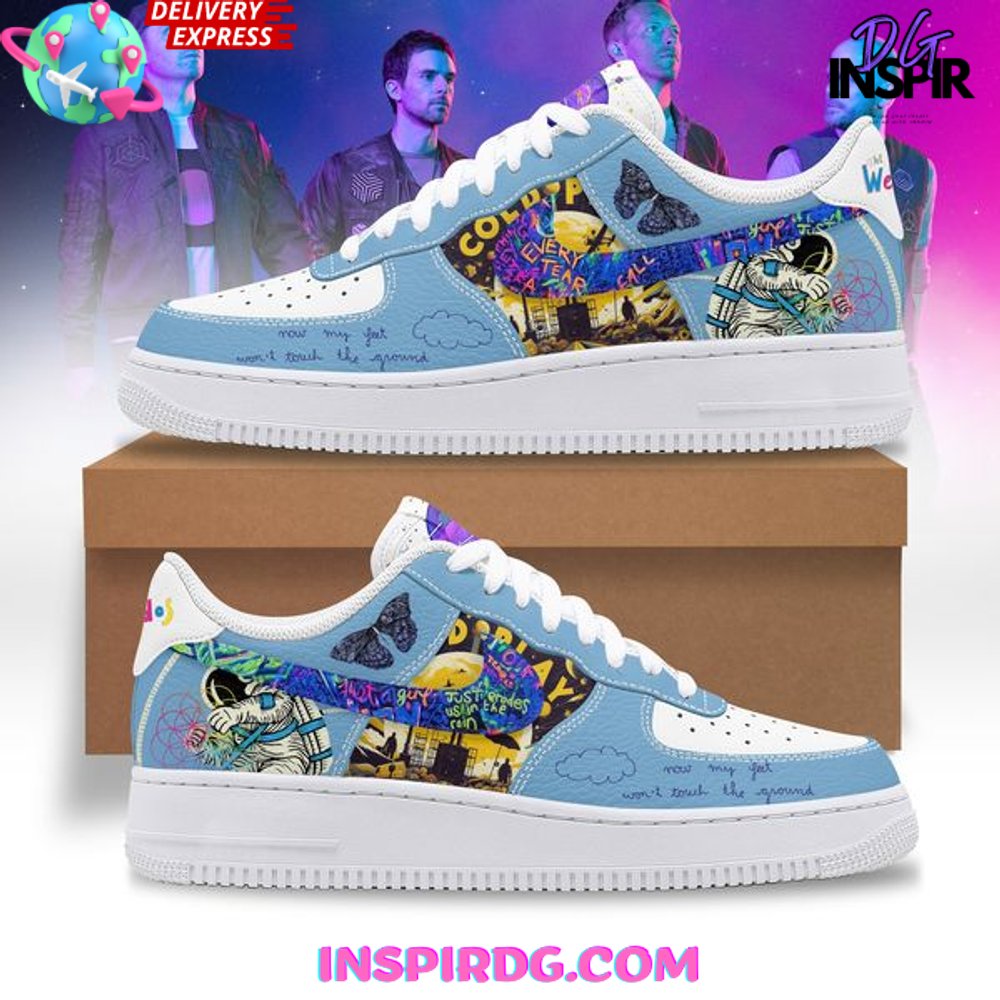 JWFancy Coldplay Air Low-Top Sneakers Shoes For Men And Women