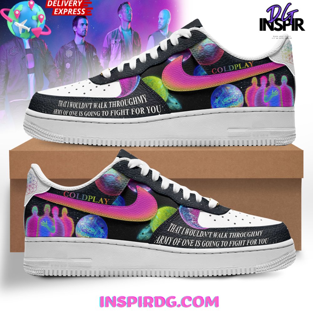 JWFancy Coldplay Air Low-Top Sneakers Shoes For Men And Women