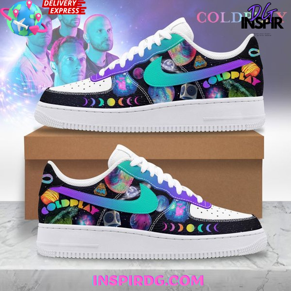 JWFancy Coldplay Air Low-Top Sneakers Shoes For Men And Women
