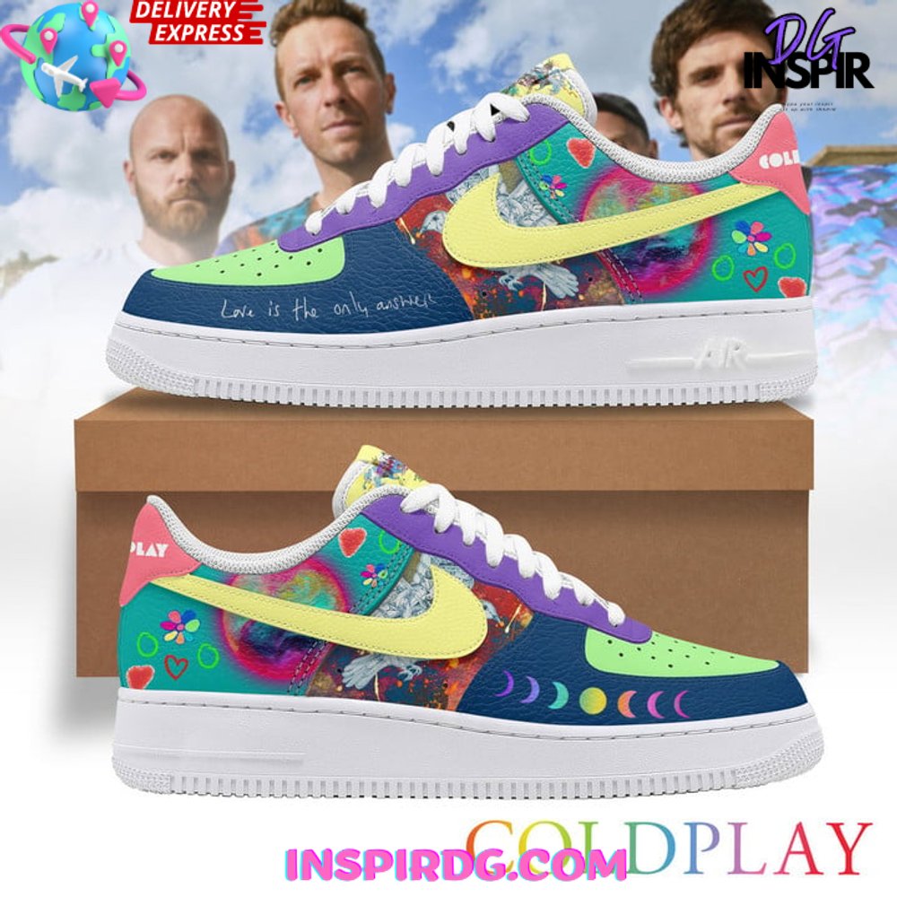JWFancy Coldplay Air Low-Top Sneakers Shoes For Men And Women