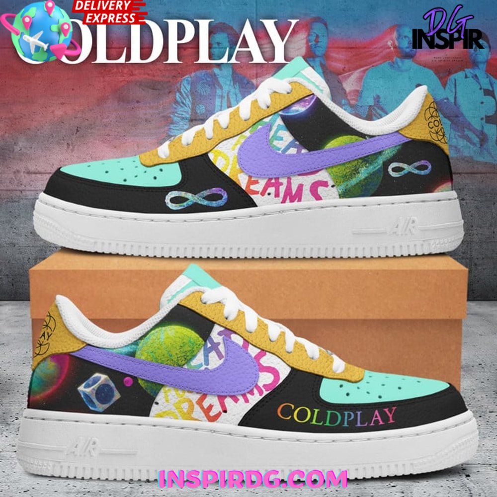 JWFancy Coldplay Air Low-Top Sneakers Shoes For Men And Women