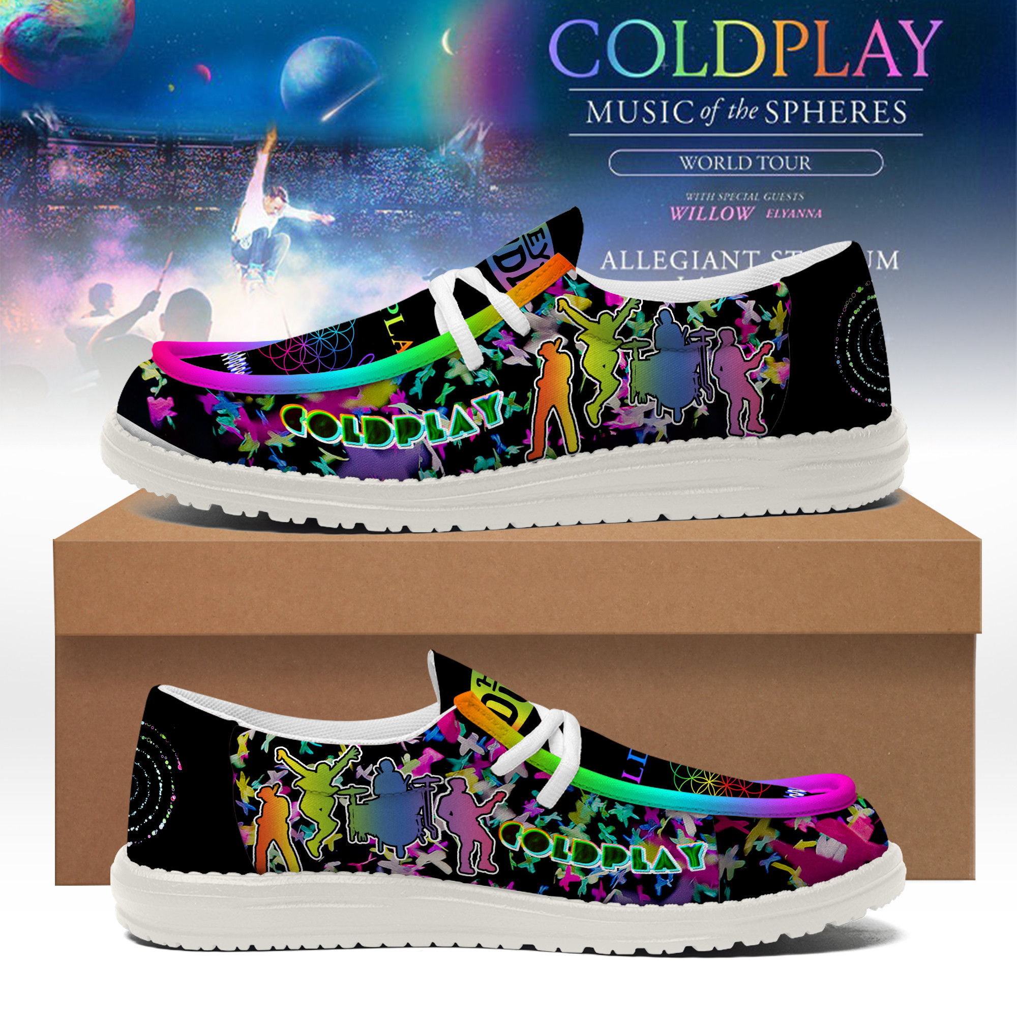 JWFancy Coldplay – Custom Name Hey Dude