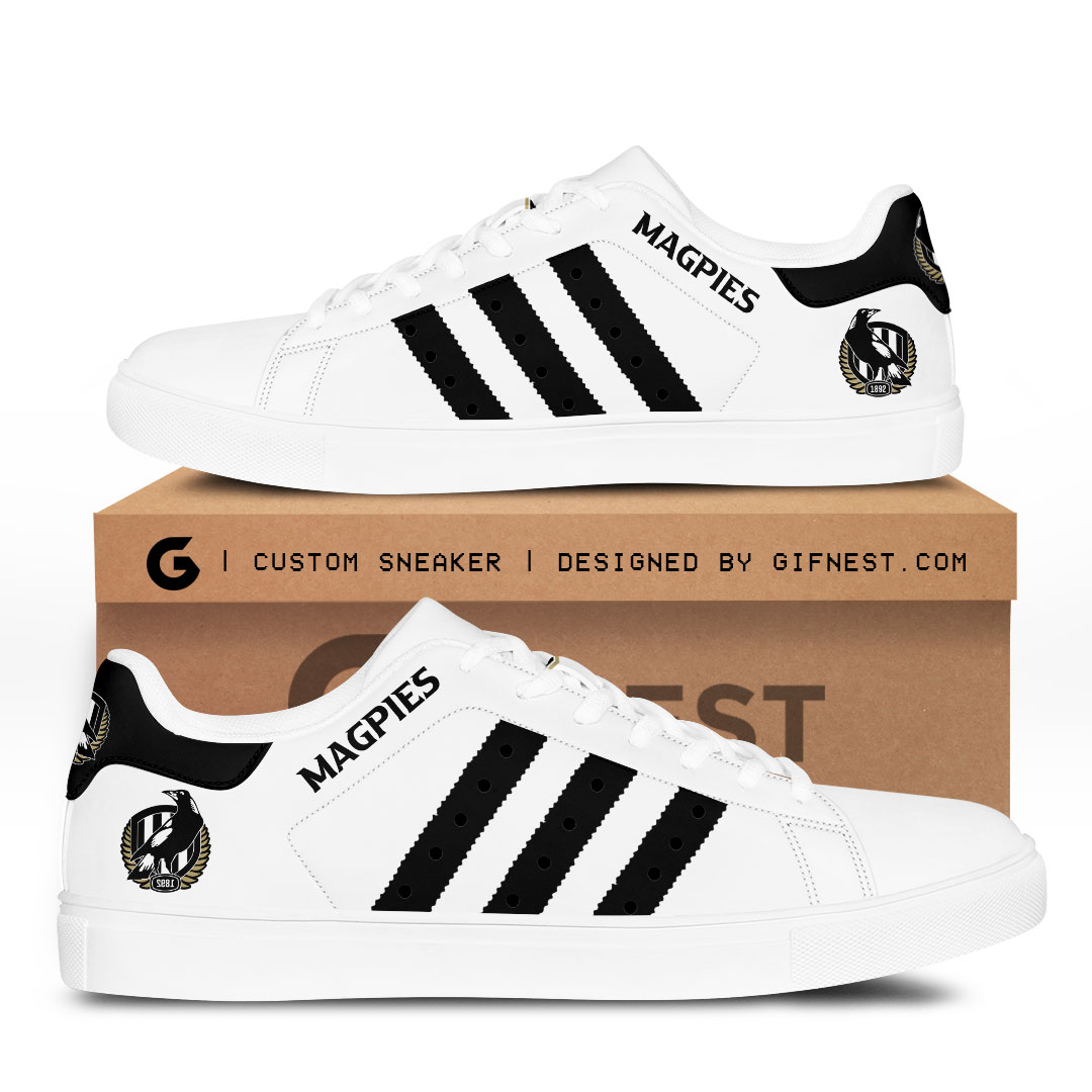JWFancy Collingwood FC Skate Stan Shoes Sneakes For Men And Women