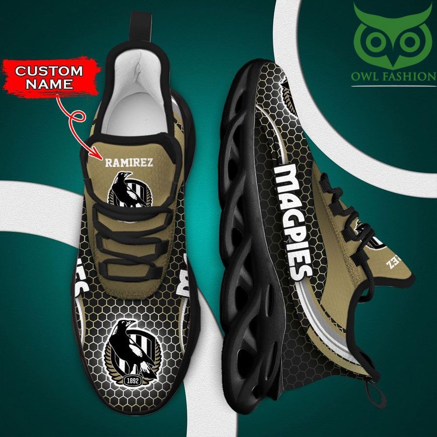 JWFancy Collingwood Magpies Max Soul Shoes Sneakers For Men And Women