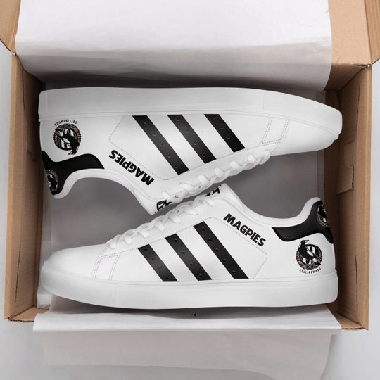 JWFancy Collingwood Magpies Skate Stan Shoes Sneakes For Men And Women