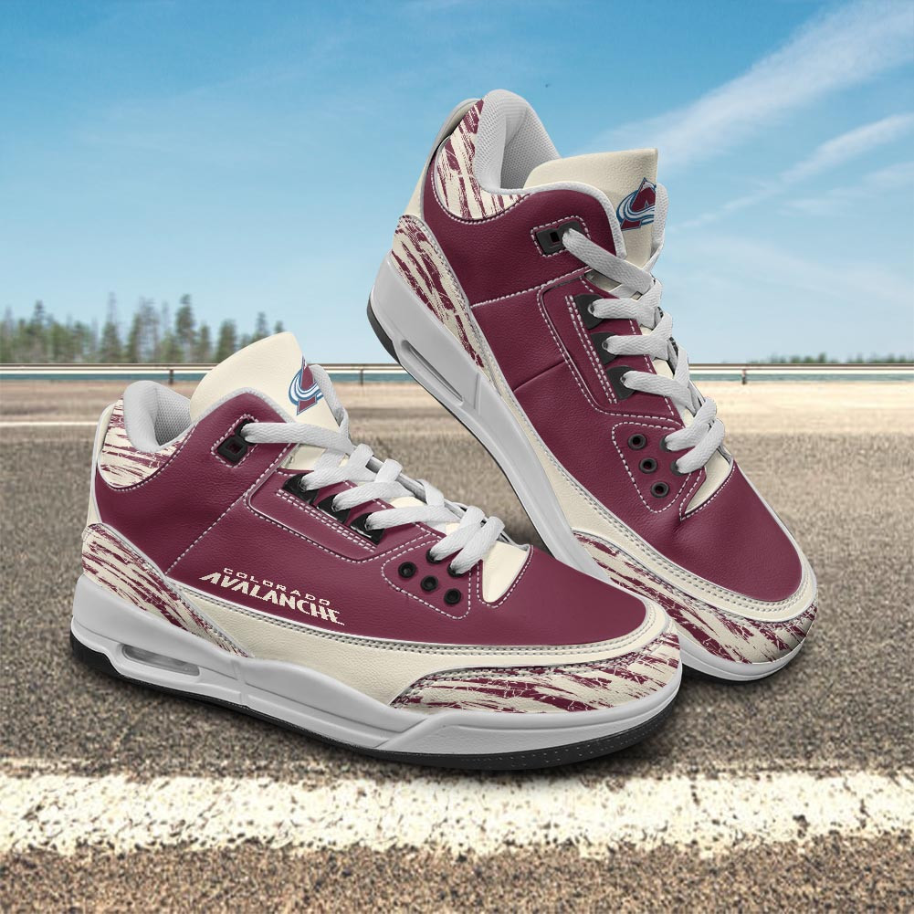 JWFancy Colorado Avalanche AJ3 Sneakers Shoes For Men And Women