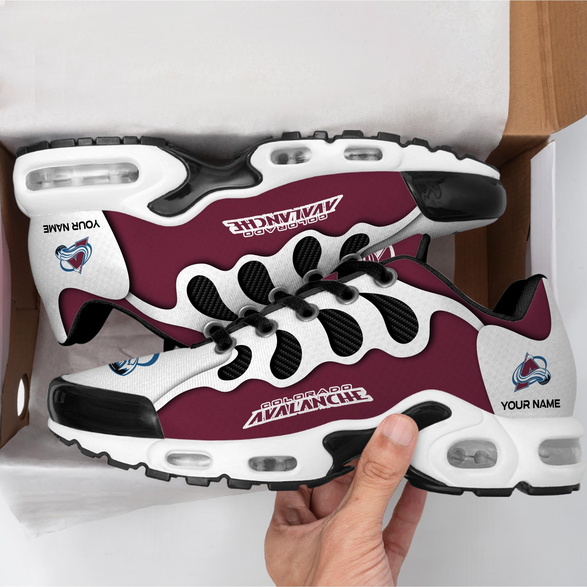 JWFancy Colorado Avalanche TN Shoes Sneakers For Men And Women