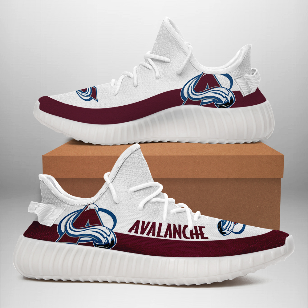 JWFancy Colorado Avalanche Yeezy Boost Shoes For Men And Women
