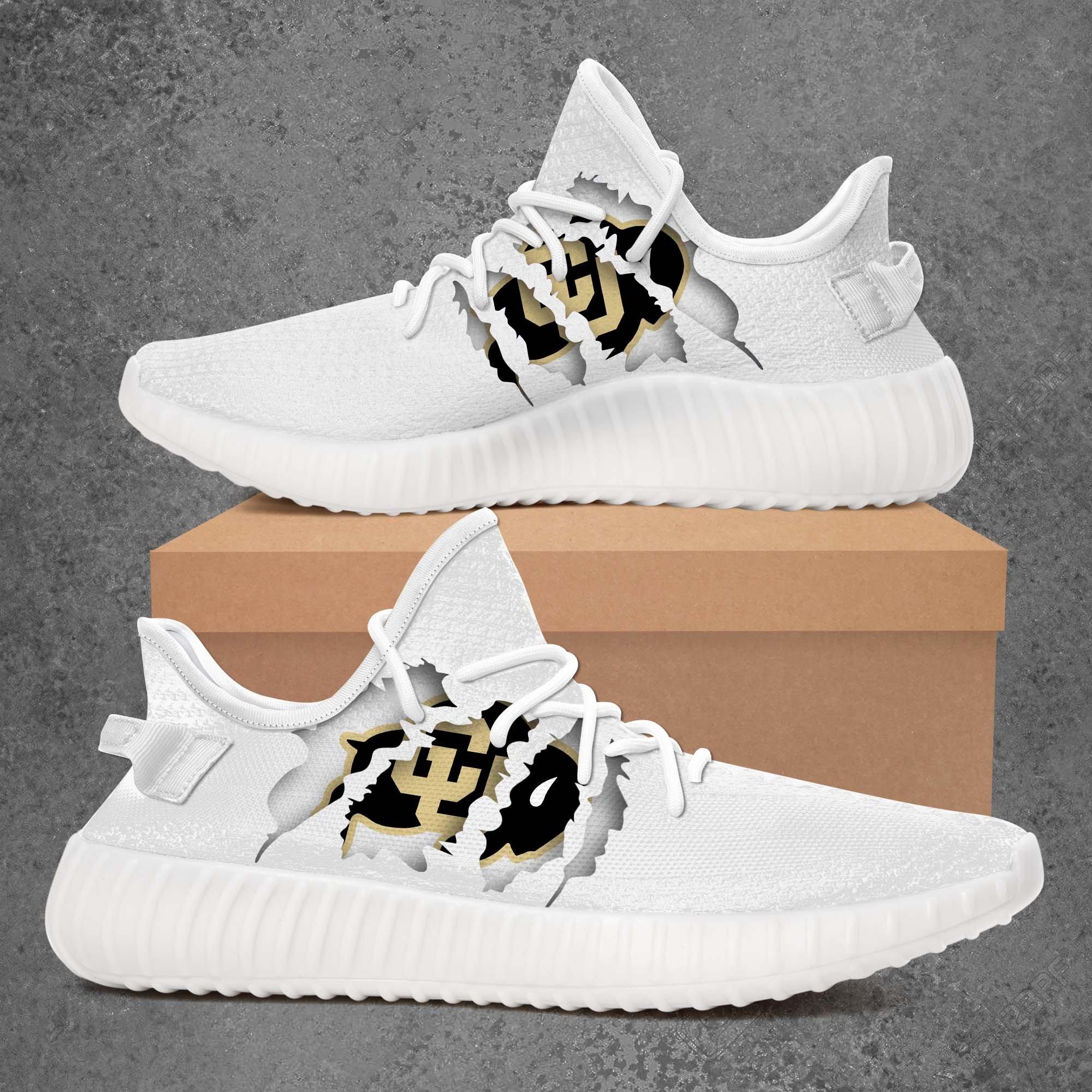 JWFancy Colorado Buffaloes Yeezy Boost Shoes For Men And Women