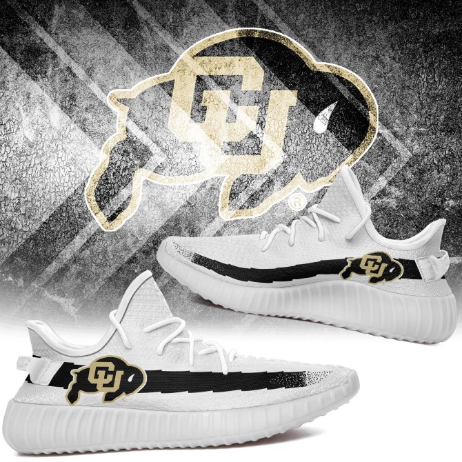 JWFancy Colorado Buffaloes Yeezy Boost Shoes For Men And Women