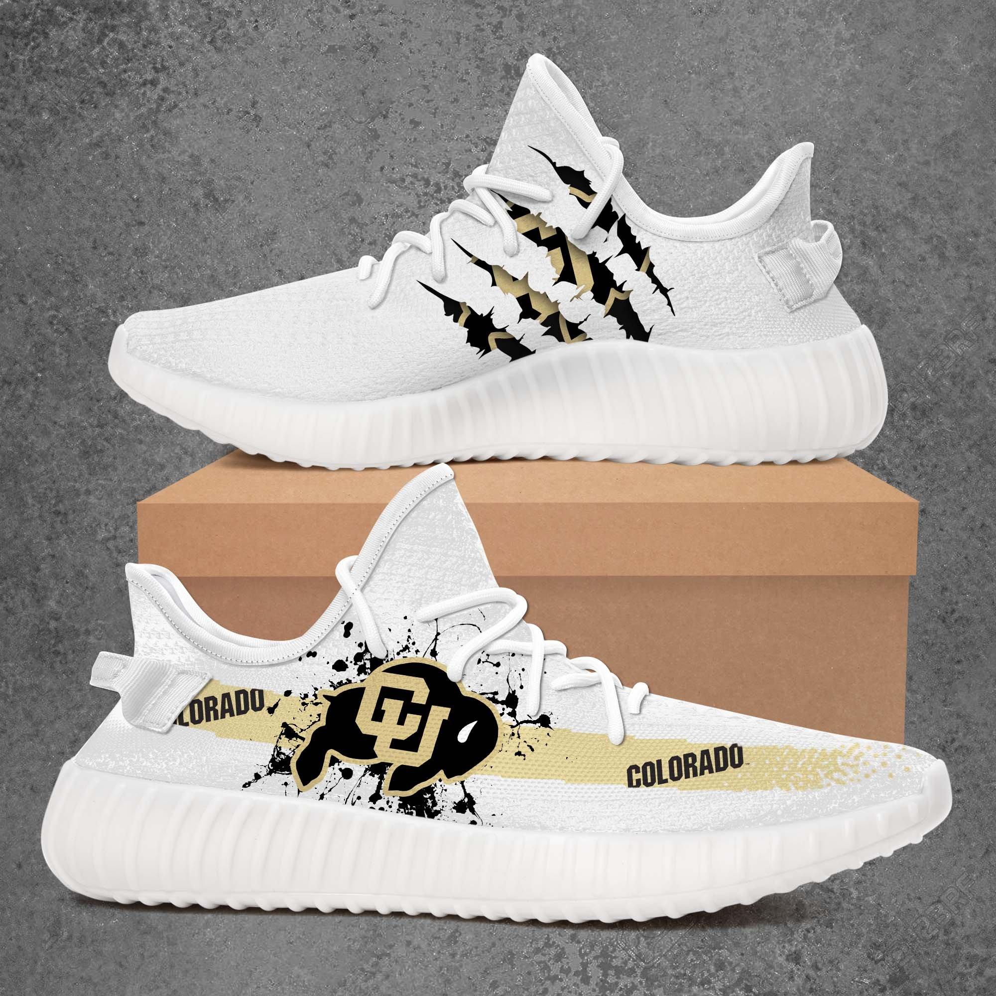 JWFancy Colorado Buffaloes Yeezy Boost Shoes For Men And Women