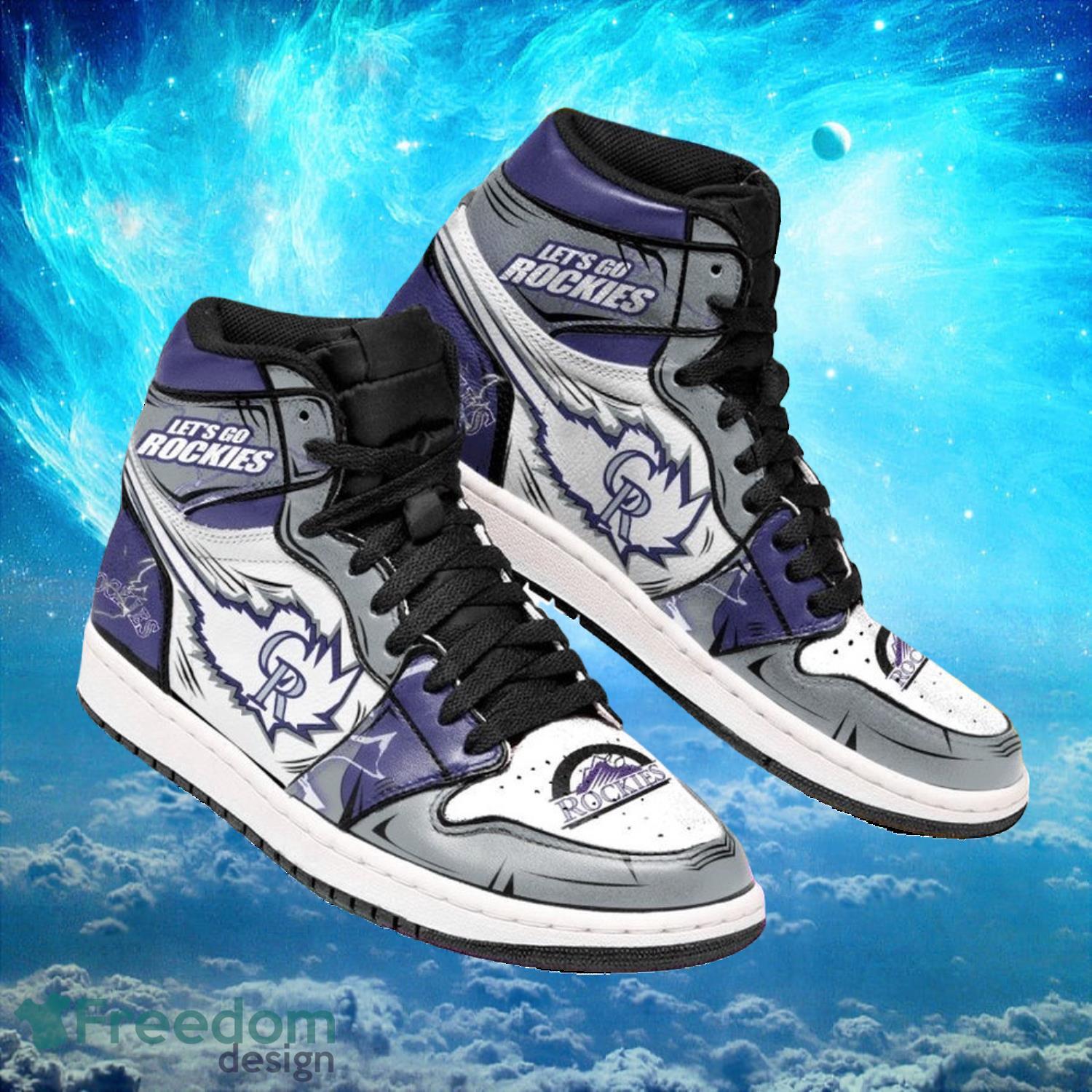 JWFancy Colorado Rockies AJ1 High Sneakers Shoes For Men And Women
