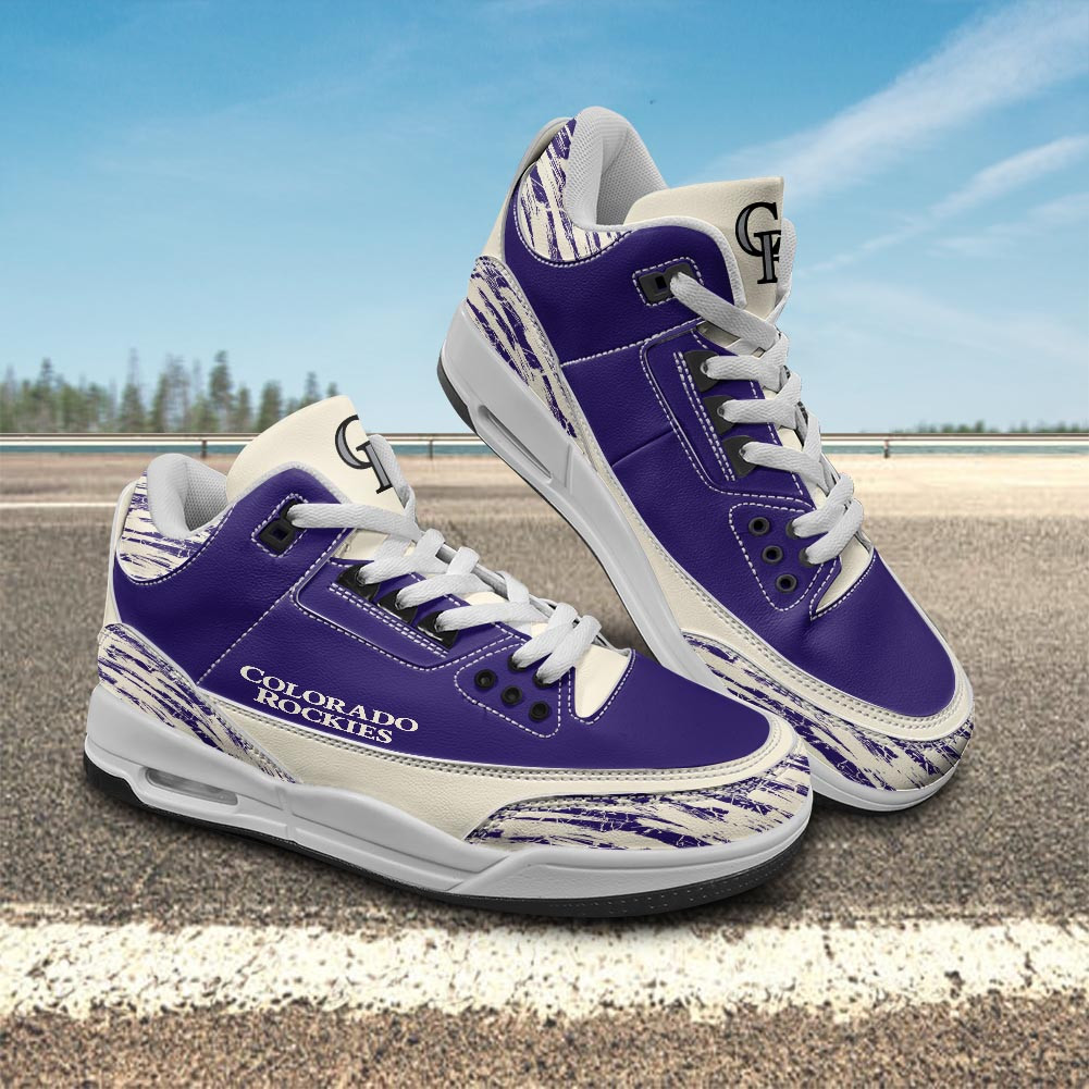 JWFancy Colorado Rockies AJ3 Sneakers Shoes For Men And Women