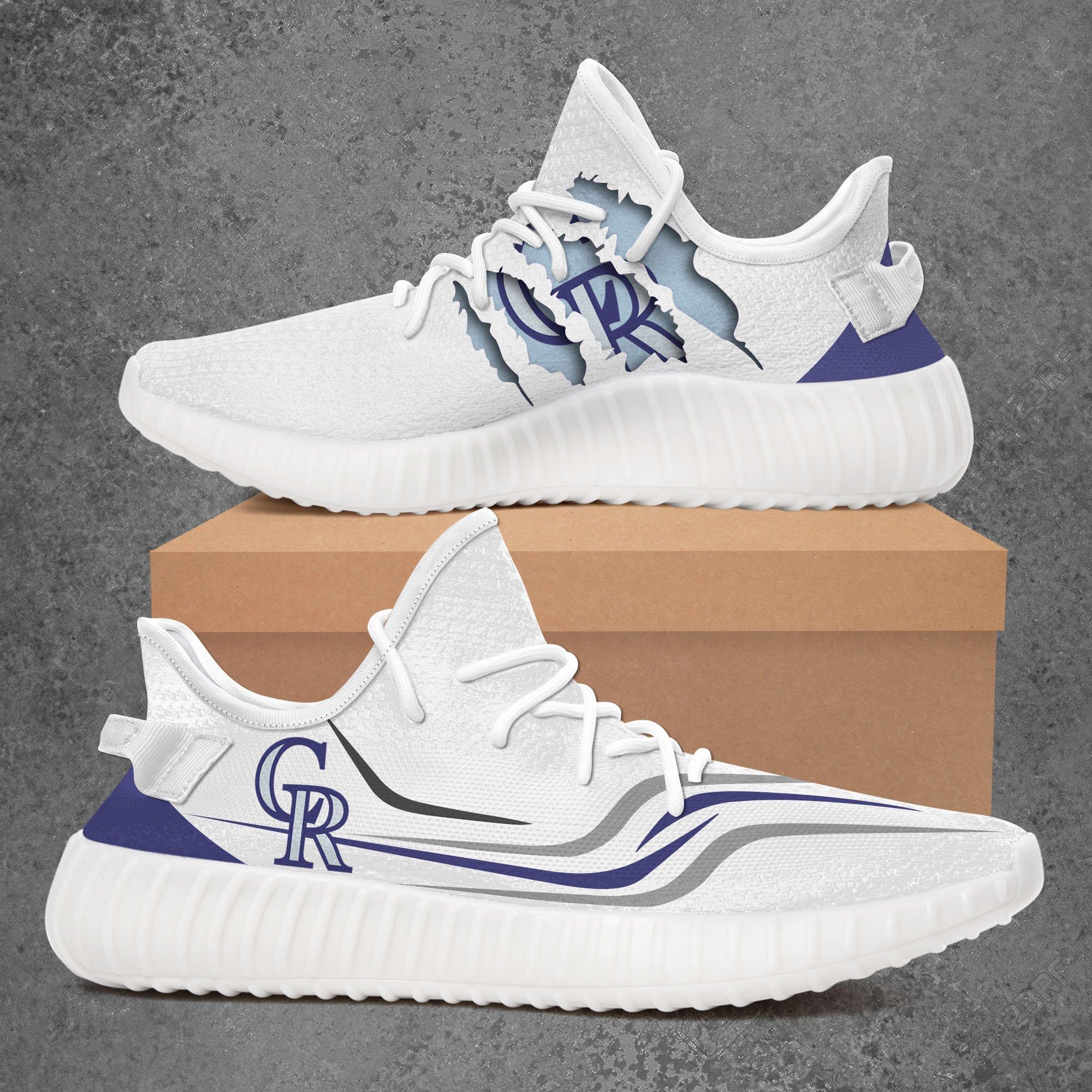 JWFancy Colorado Rockies Yeezy Boost Shoes For Men And Women