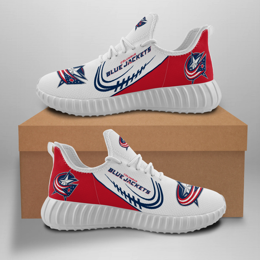 JWFancy Columbus Blue Jackets Reze Sneakers Shoes For Men And Women