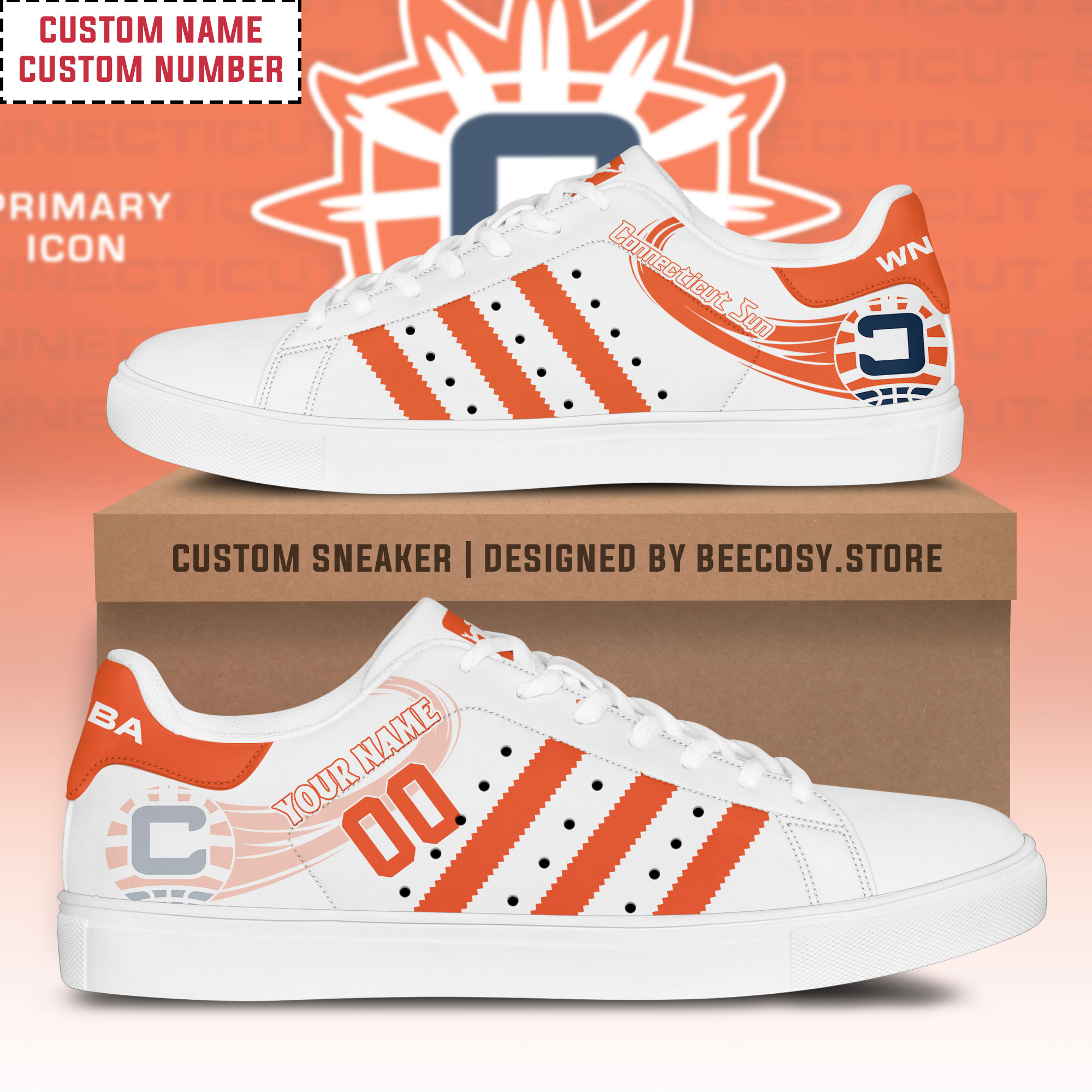 JWFancy Connecticut Sun Skate Stan Shoes Sneakes For Men And Women
