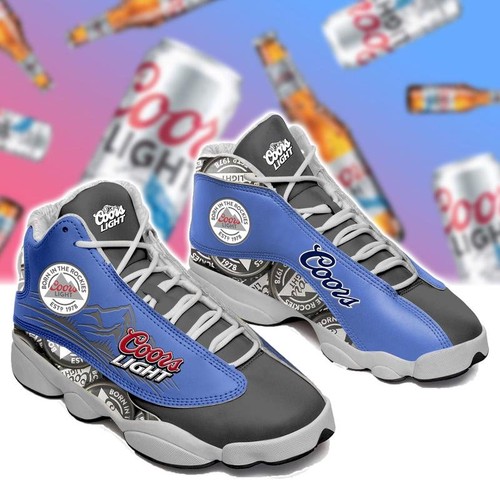 JWFancy Coors Light Beer AJ13 Sneakers Shoes For Men And Women