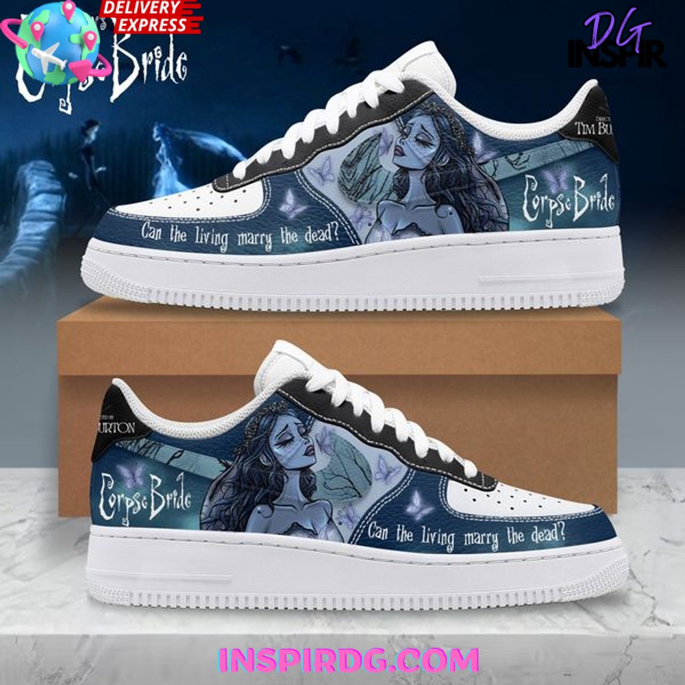 JWFancy Corpse Bride Air Low-Top Sneakers Shoes For Men And Women