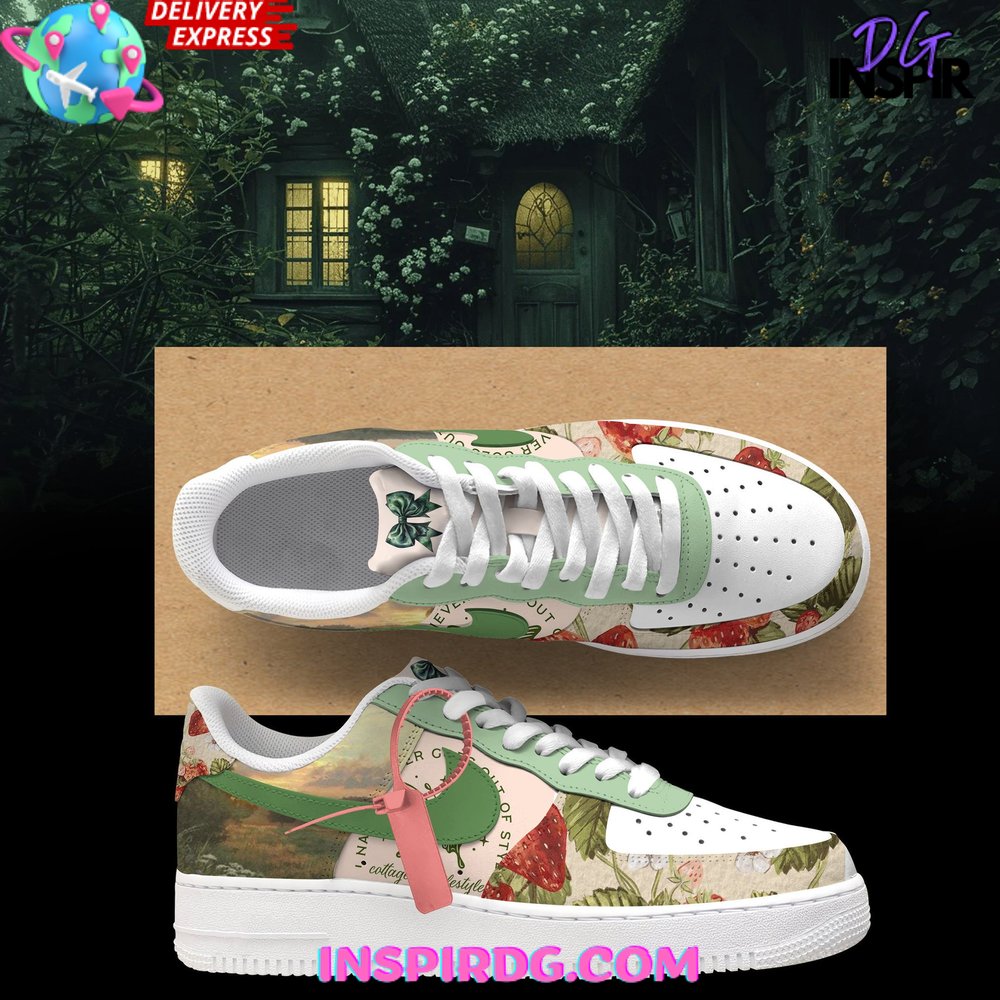JWFancy Cottagecore Dream Air Low-Top Sneakers Shoes For Men And Women