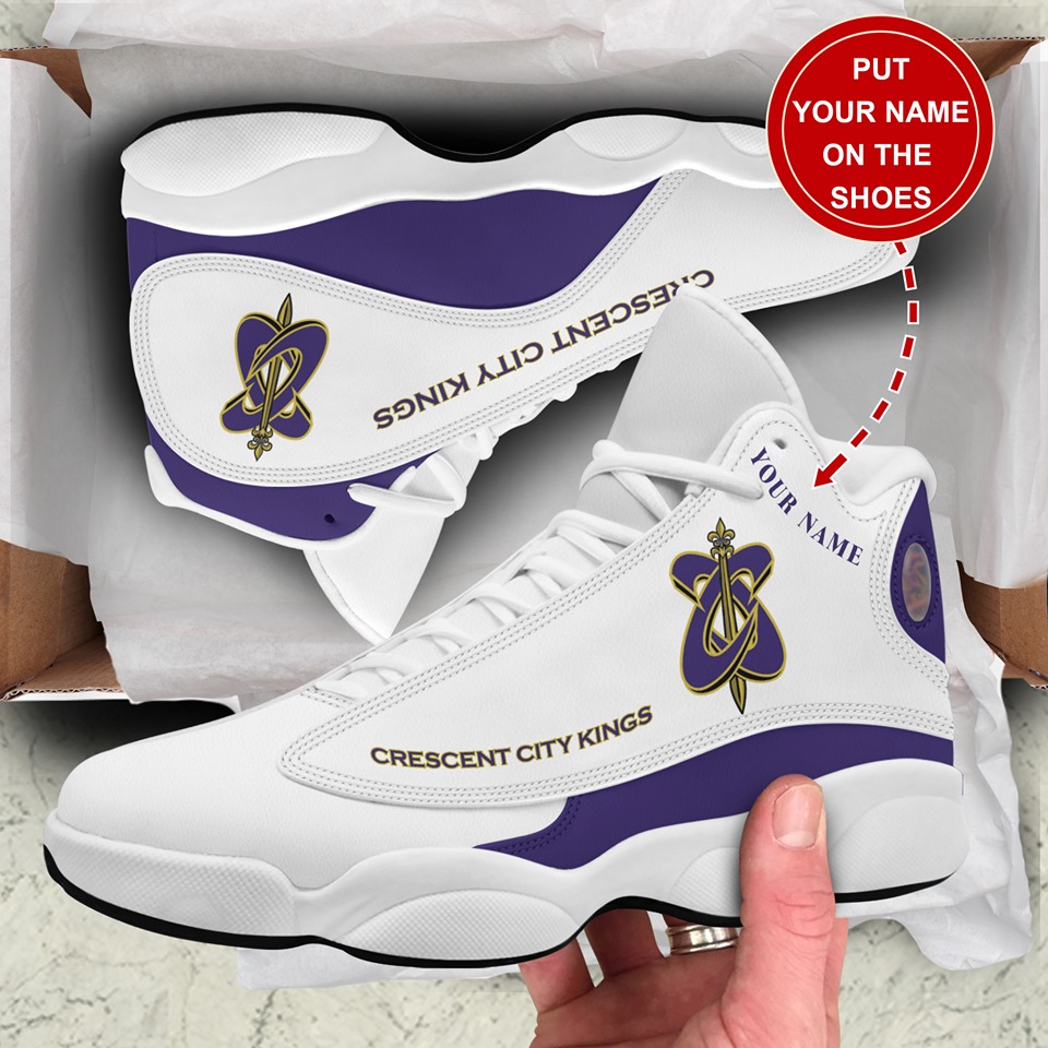 JWFancy Crescent City Kings AJ13 Sneakers Shoes For Men And Women