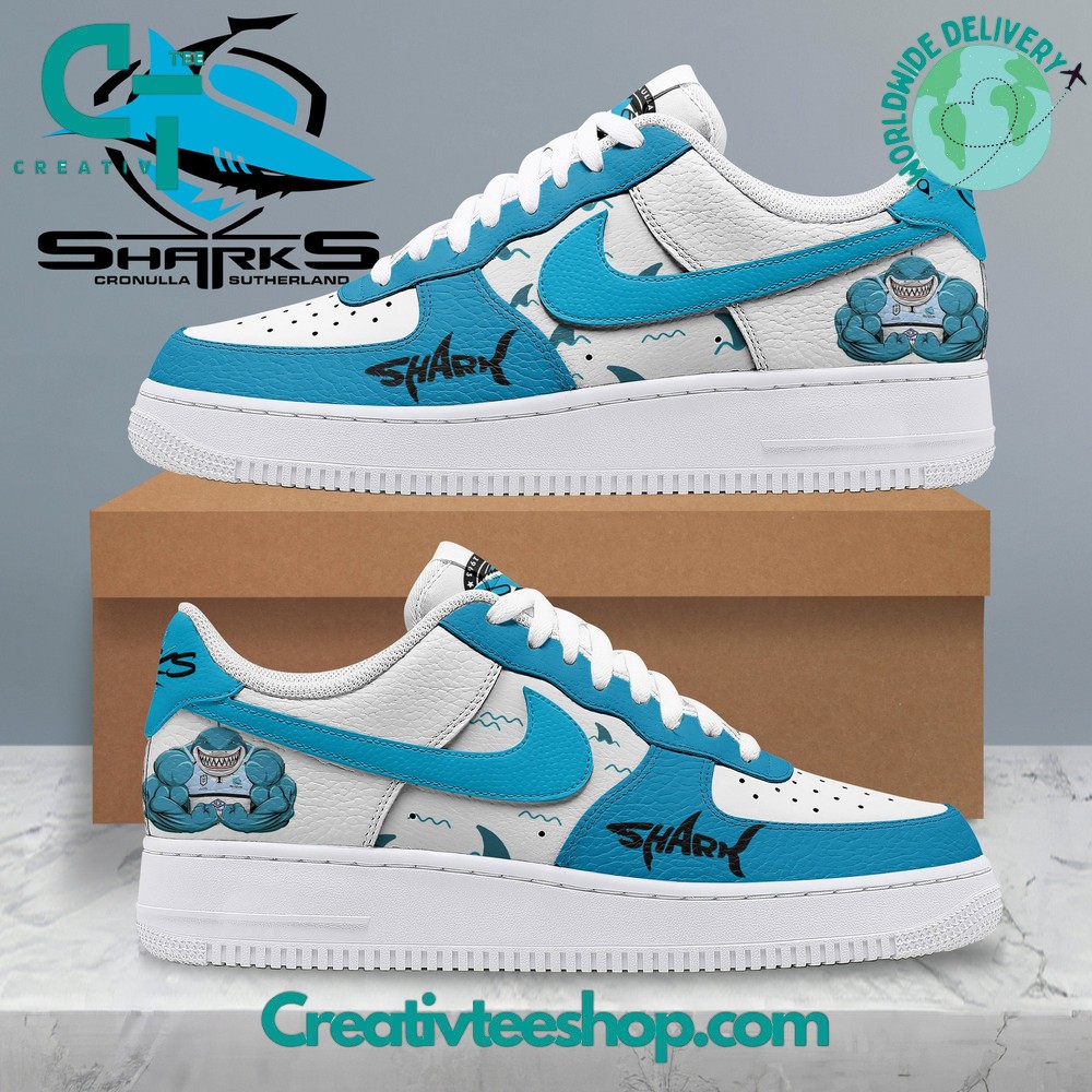 JWFancy Cronulla Sharks Air Low-Top Sneakers Shoes For Men And Women