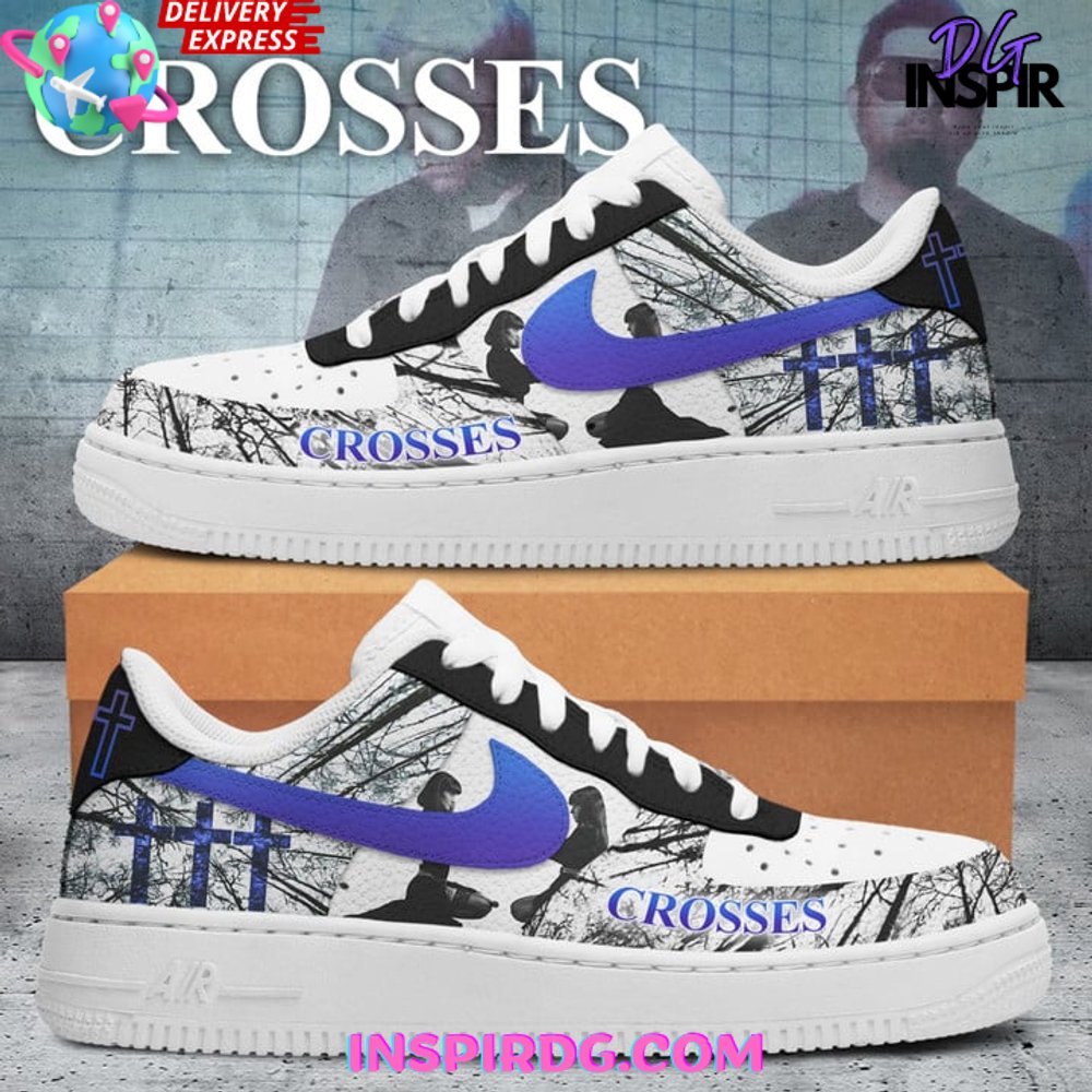 JWFancy Crosses Band Air Low-Top Sneakers Shoes For Men And Women