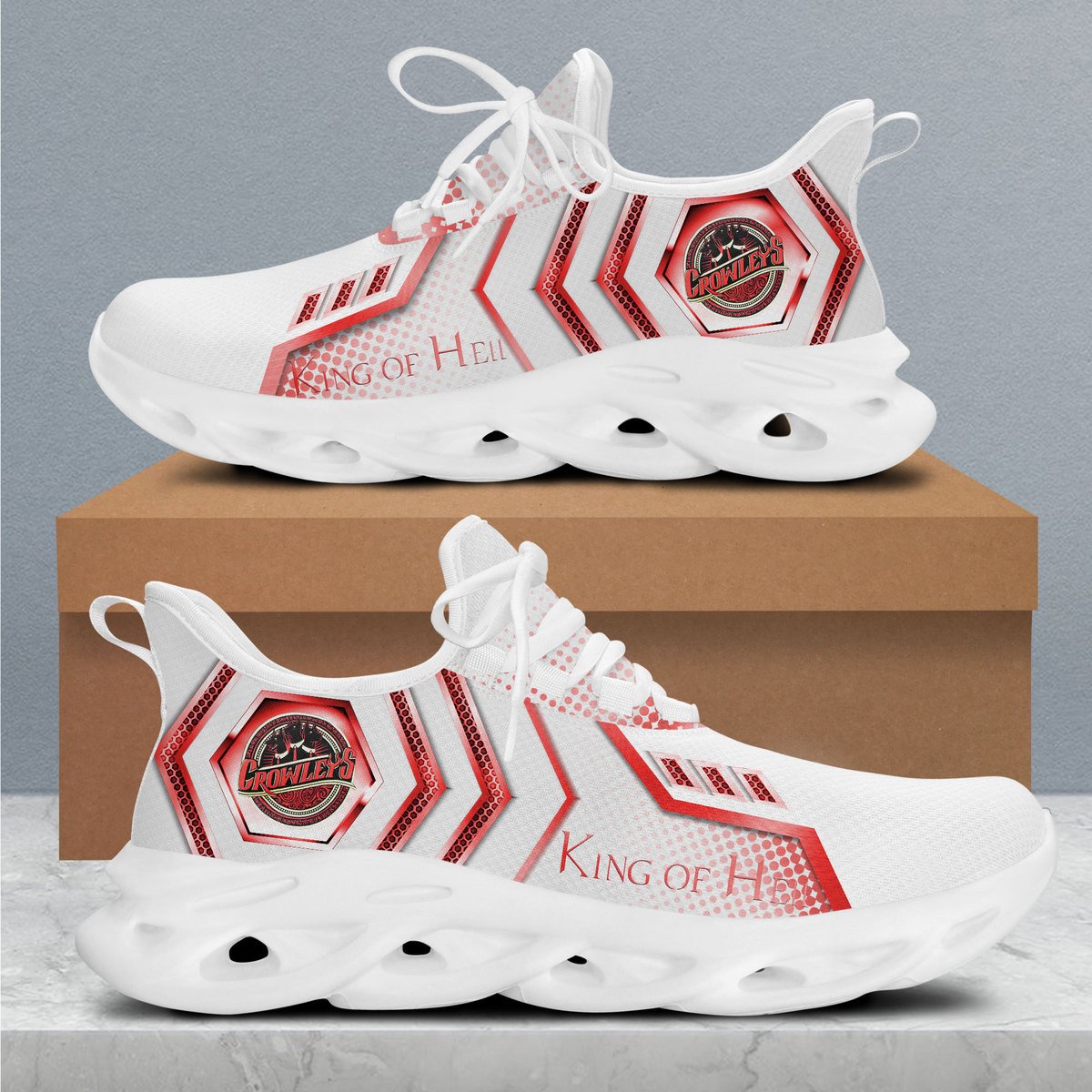 JWFancy Crowley King of Hell Max Soul Shoes Sneakers For Men And Women