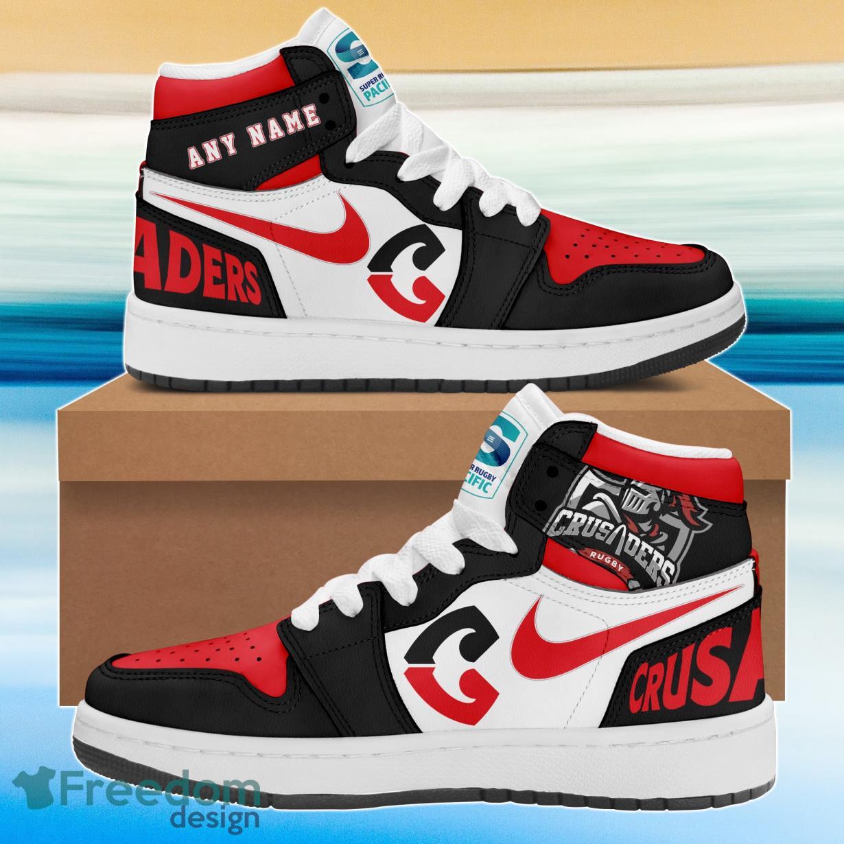 JWFancy Crusaders AJ1 High Sneakers Shoes For Men And Women