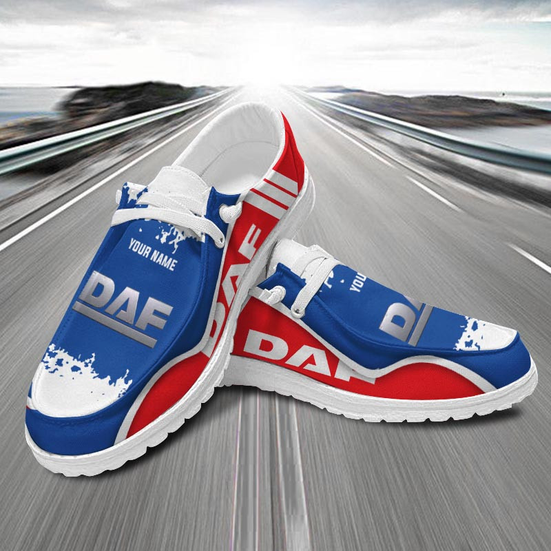 JWFancy DAFs Hey Dude Shoes Wally Men's Lace Up Loafers Comfortable For Men And Women