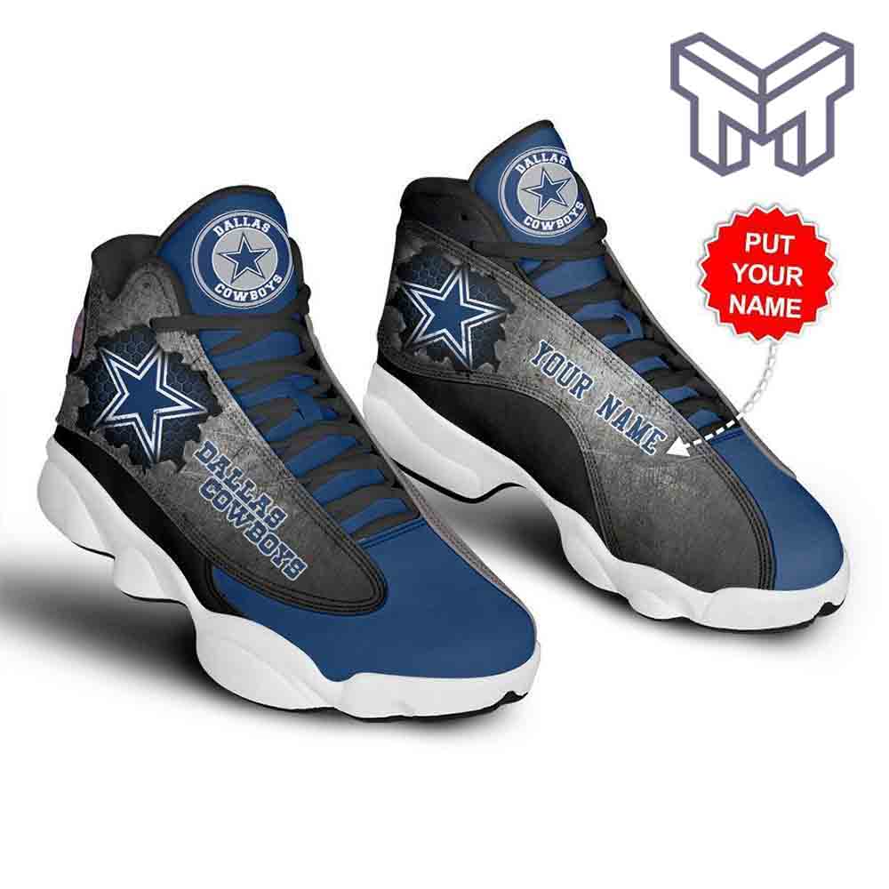 JWFancy Dallas Cowboys AJ13 Sneakers Shoes For Men And Women