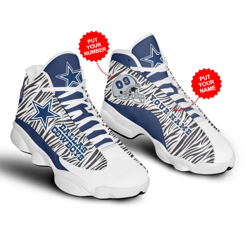 JWFancy Dallas Cowboys AJ13 Sneakers Shoes For Men And Women