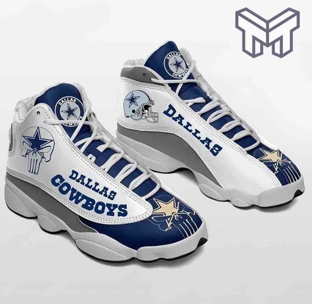 JWFancy Dallas Cowboys AJ13 Sneakers Shoes For Men And Women