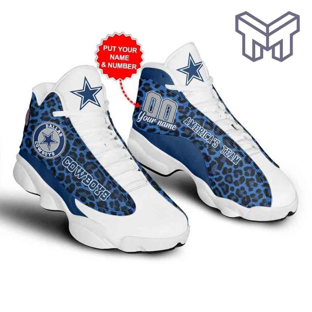 JWFancy Dallas Cowboys AJ13 Sneakers Shoes For Men And Women