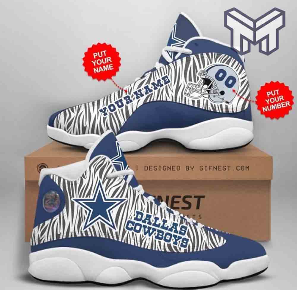 JWFancy Dallas Cowboys AJ13 Sneakers Shoes For Men And Women