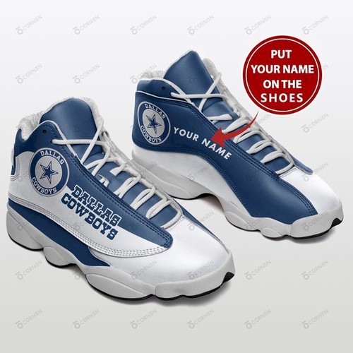 JWFancy Dallas Cowboys AJ13 Sneakers Shoes For Men And Women