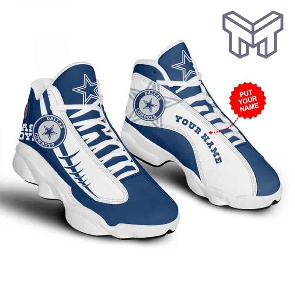 JWFancy Dallas Cowboys AJ13 Sneakers Shoes For Men And Women