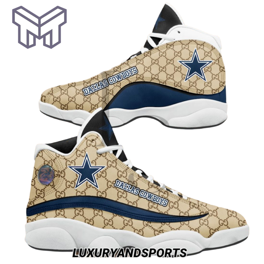 JWFancy Dallas Cowboys AJ13 Sneakers Shoes For Men And Women