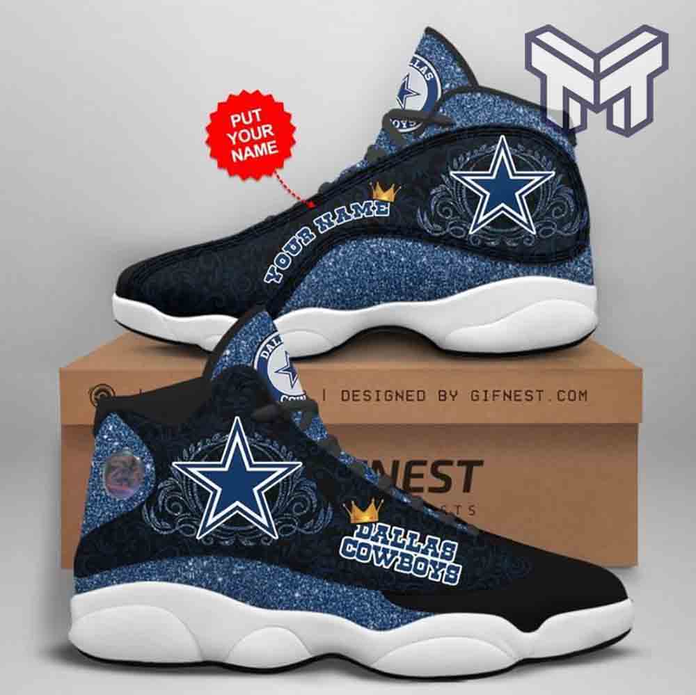 JWFancy Dallas Cowboys AJ13 Sneakers Shoes For Men And Women
