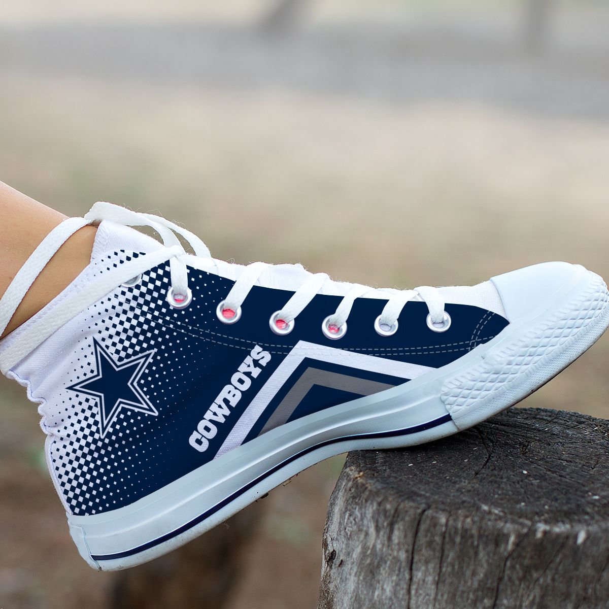 JWFancy Dallas Cowboys High Top Canvas Sneakers Shoes For Men And Women