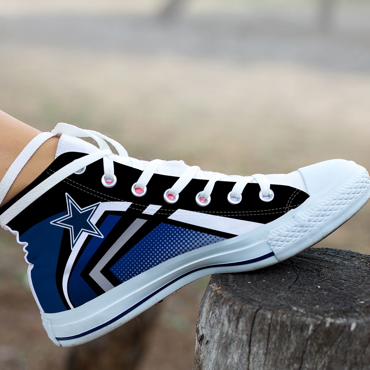 JWFancy Dallas Cowboys High Top Canvas Sneakers Shoes For Men And Women