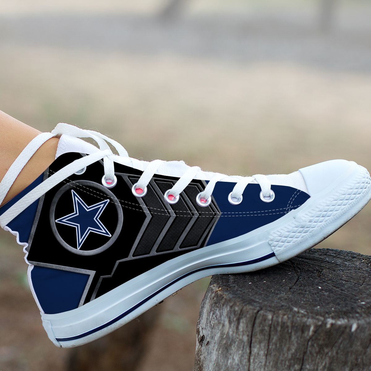 JWFancy Dallas Cowboys High Top Canvas Sneakers Shoes For Men And Women