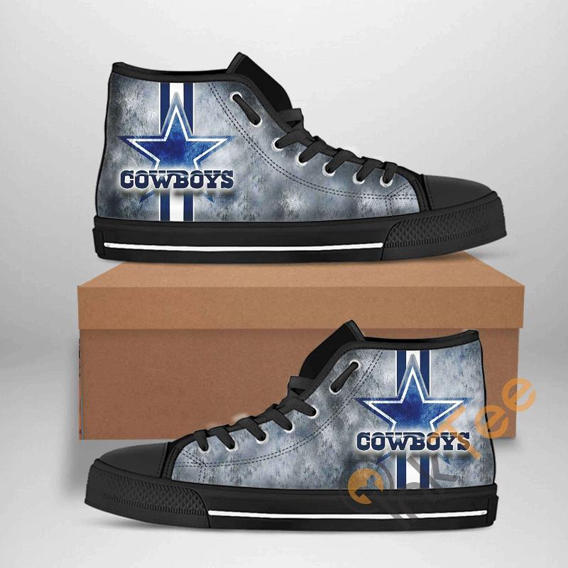JWFancy Dallas Cowboys High Top Canvas Sneakers Shoes For Men And Women
