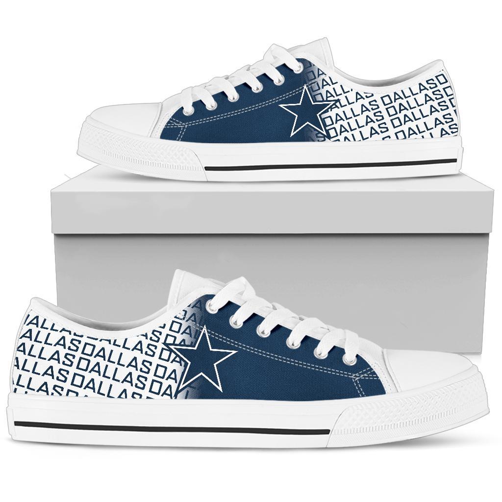 JWFancy Dallas Cowboys Low Top Canvas Sneakers Shoes For Men And Women