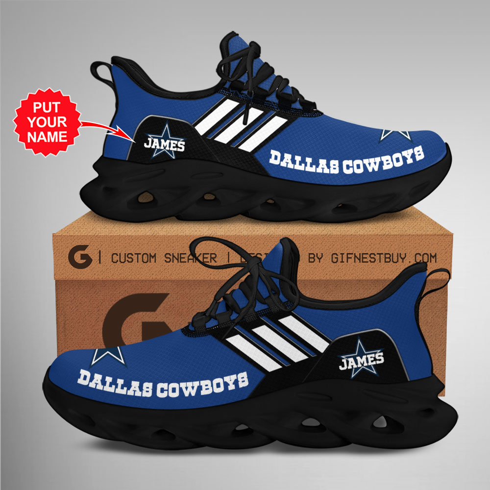 JWFancy Dallas Cowboys Max Soul Shoes Sneakers For Men And Women