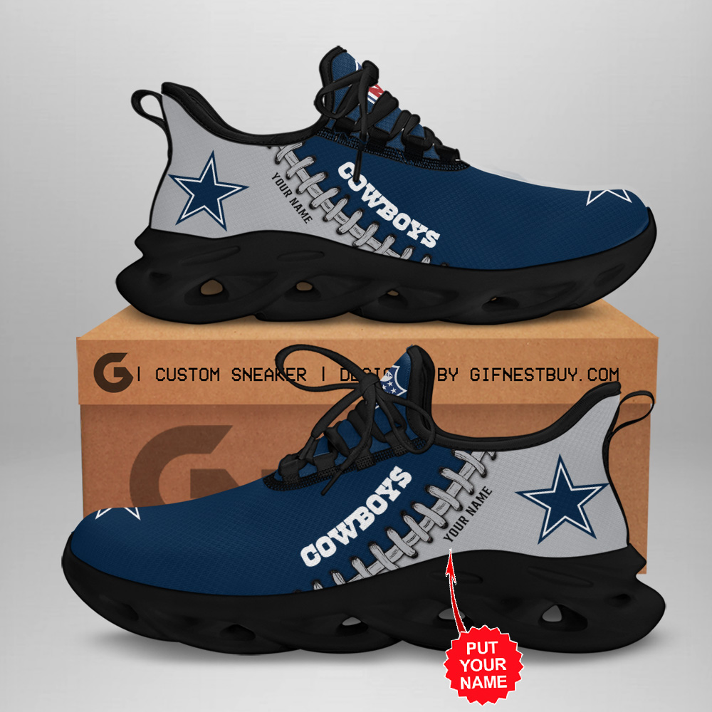 JWFancy Dallas Cowboys Max Soul Shoes Sneakers For Men And Women