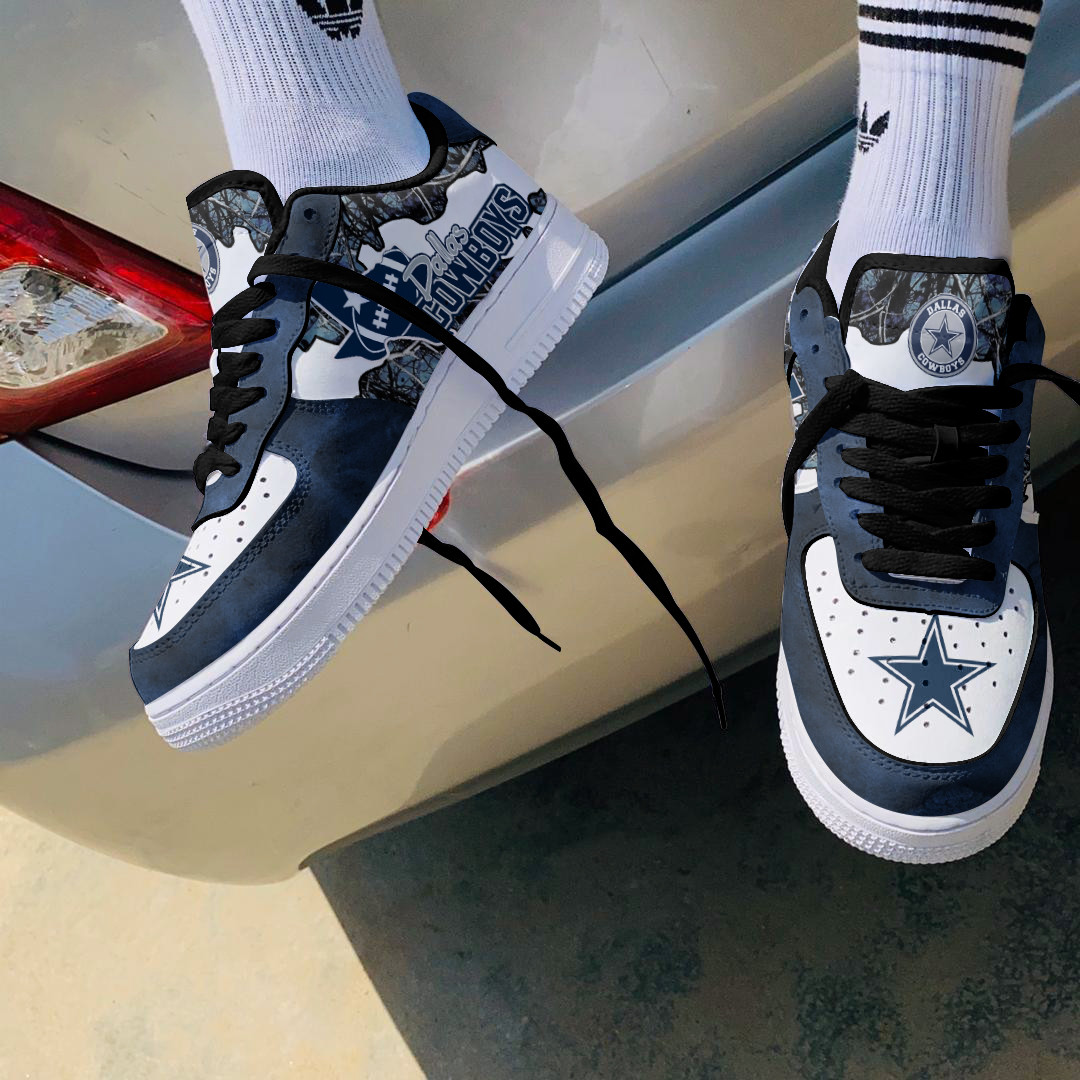 JWFancy Dallas Cowboys NFL Air Low-Top Sneakers Shoes For Men And Women