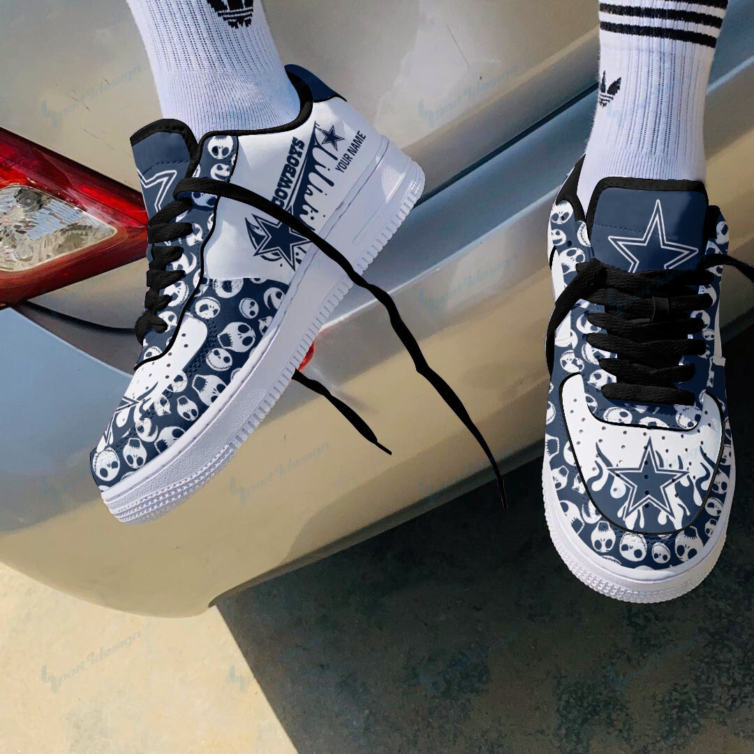 JWFancy Dallas Cowboys NFL Air Low-Top Sneakers Shoes For Men And Women