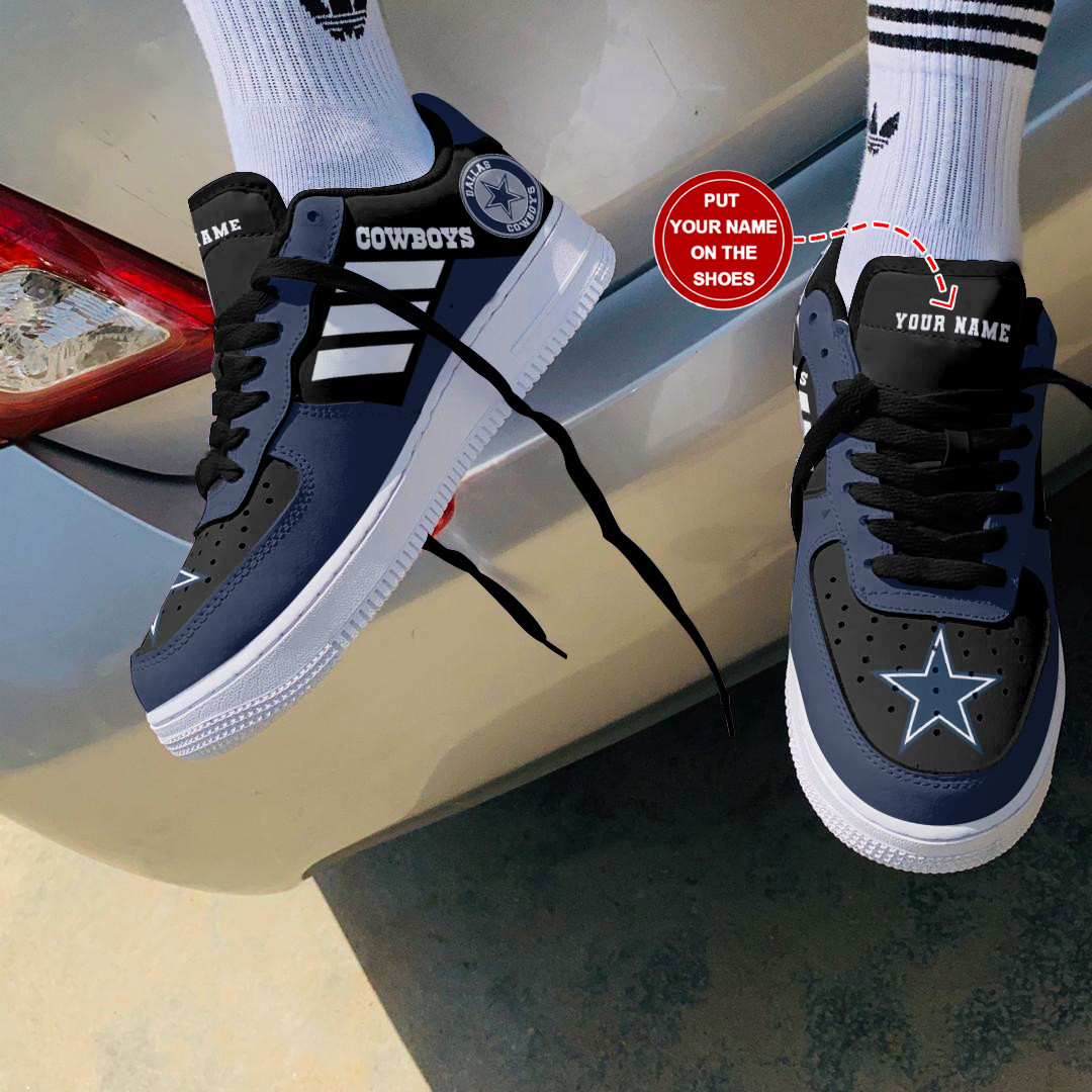 JWFancy Dallas Cowboys NFL Air Low-Top Sneakers Shoes For Men And Women