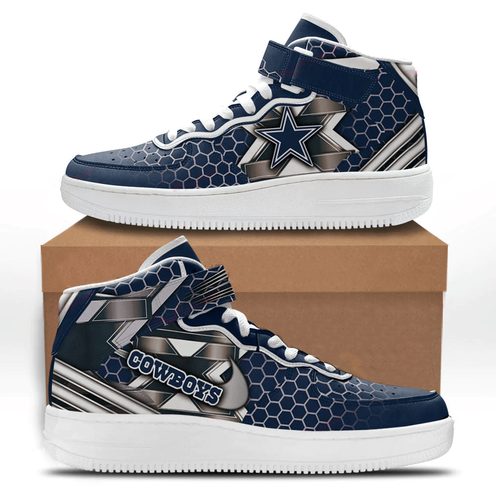 JWFancy Dallas Cowboys NFL Air Low-Top Sneakers Shoes For Men And Women