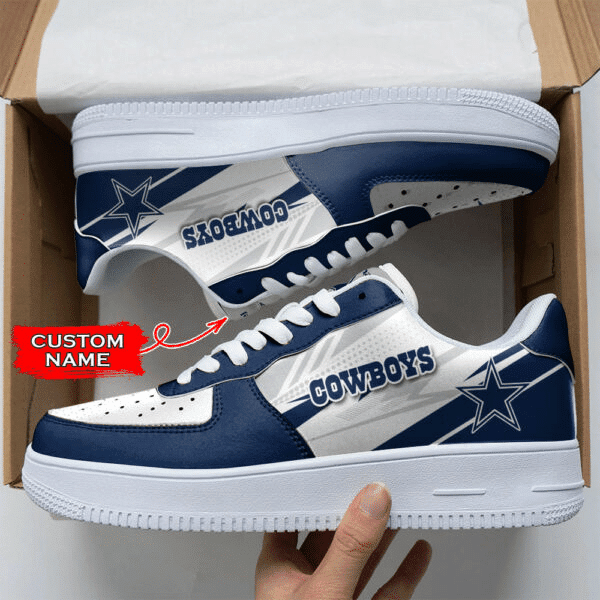 JWFancy Dallas Cowboys NFL Air Low-Top Sneakers Shoes For Men And Women